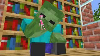 Monster School  TINY Mommy Long Legs Challenge - Minecraft Animation