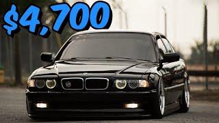 the most beautiful car you didnt know you can buy - BMW E38 7 series