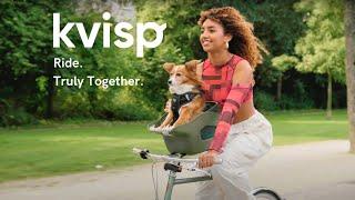 Kvisp Dog Bike Seat - Discover the Joy of Biking Together With Your Dog