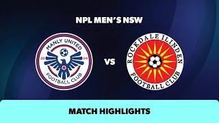 NPL Mens NSW Round 5 Highlights – Manly United v Rockdale Ilinden