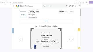 Install Certifyem Add On in Google Forms