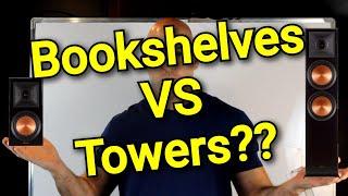 Ep. 20 - Home Theater Speakers Bookshelves VS Towers and VOCAL impact #SVS #Klipsch  Home Theater