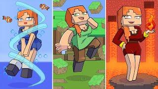 3 NEW ALEX SISTERS - Minecraft Animation