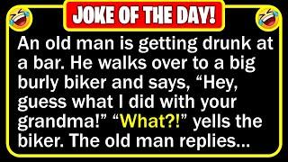  BEST JOKE OF THE DAY - Three biker buddies are sitting in a bar...  Funny Jokes