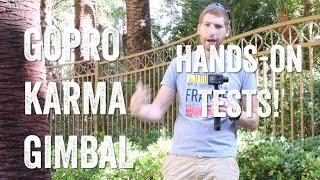 GOPRO KARMA GRIP GIMBAL Hands-on and test footage