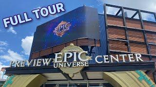 NEW Epic Universe Preview Center  Universal Orlando