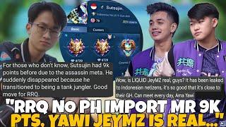 RRQ AYAW NA SA PH IMPORT KINUHA ANG 9K POINTS? JEYMZ AT YAWI NAHULICAM SA INDO NA MAG KASAMA?