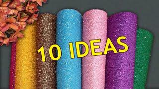 10 Ideas  Do you have glitter foam sheet