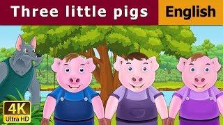 Three Little Pigs in English  Story  @EnglishFairyTales