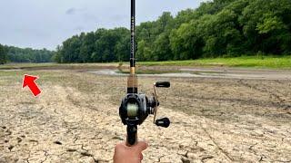 THEYRE DRAINING THIS MASSIVE LAKE Fishing & Exploring before its TOO LATE