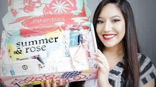 FabFitFun Summer Box Unboxing  2018