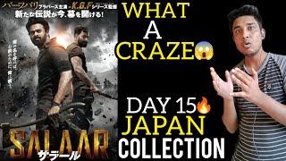 SALAAR Japan DAY 15 Collection  SALAAR Japan Collection  SALAAR Japan Box Office Collection