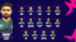 Our fans unveil Pakistans squad for the ICC Mens T20 World Cup 2024 in the West Indies & USA