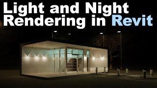 Lights and Night Rendering in Revit Tutorial