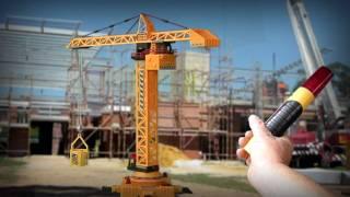 GadgetKing Wireless Remote Tower Crane