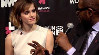 HeForShe Arts Week An Intimate Conversation Emma Watson & Forest Whitaker