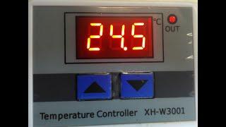 XH-W3001 лучший терморегулятор серии W3001. Исполнение и отличия.