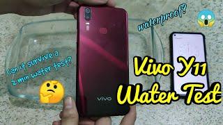 Vivo Y11 Water Test