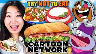 Try Not to Eat - Cartoon Network Food  People vs Food