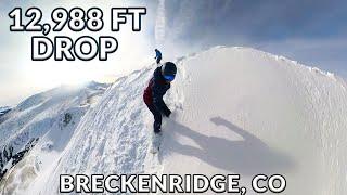 Snowboarding Breckenridges Highest Peak Inbounds