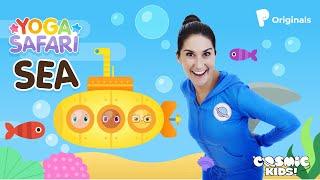 Sea  Animal Yoga for Kindergarten - Yoga Safari