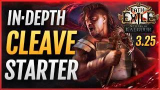 PoE 3.25 RAGE CLEAVE Berserker League Starter Build - IN DEPTH Path of Exile Guide