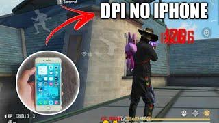 COMO COLOCAR DPI EM QUALQUER IPHONE  FREEFIRE IPHONE 7 PLUS 