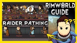 RimWorld Guide Pathing & Collision - Make Raiders go where you want them 1.5 2024 Check Comment