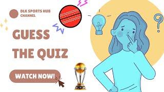 GUESS T20 WORLD CUP 2024  QUIZ l TOP QUIZ T20 WORLD CUP 2024 l