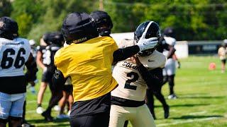 FIRST DAY OF FULL PADS There’s No “Friends” During Fall Camp Day 3