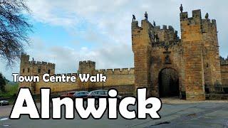 Alnwick Northumberland【4K】 Town Centre Walk 2021