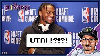 Bronny James getting drafted by the Utah Jazz?