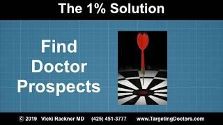 How Do You Find Doctor Prospects?