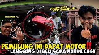 NANDA BELI MOTOR REJEKI NOMPLOK DI DEPAN MATA BELI MOTOR CASH DIDEPAN RUMAH