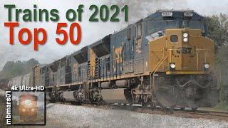 8I4k The mbmars01 Top 50 Trains of 2021