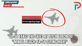 Philippine Air Force FA-50 Dazzles at Exercise Pitch Black 24  Mindil Beach Aerial Showcase