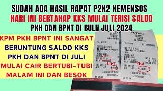 SALDO PKH DAN BPNT DI BULAN JULI HARI INI MULAI CAIR LEBIH DULU DI KARTU KKS 2 GOLONGAN INI