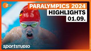 Paralympics Highlights Sonntag 01.09.  Paris 2024  sportstudio