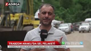 Trabzon Araklıdaki Sel Felaketinin Yaraları Sarılıyor