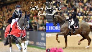 Cathrine Dufour und Bohemian mit über 90%   In der Kür  Danish Warmblood Show Herning