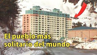 Todos en este pueblo viven en el mismo edificio  El pueblo más solitario del mundo