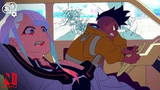 Drive Like Hell  Cyberpunk Edgerunners  Clips  Netflix Anime