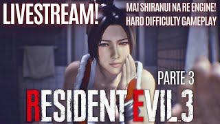 HORA DE SAIR DE RACOON CITY MAI SHIRANUI PARTE 3  RESIDENT EVIL 3 REMAKE  #residentevil3remake