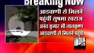 Sushma Swaraj to visit LK Advani to convince him over Modi