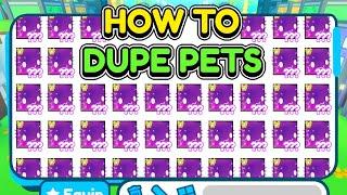 *TUTORIAL*HOW TO DUPE PETS IN Pet Simulator X