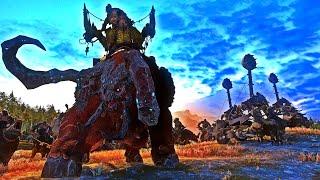 The Ogre Kingdoms Vs Kislev  Huge cinematic Siege Battle  Total War Warhammer 3