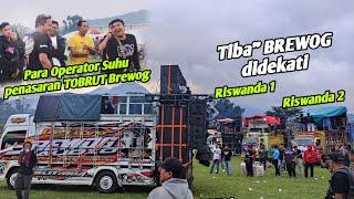 Tiba dua Riswanda mendekati BREWOGPara Operator Suhu penasaran dg TOBRUT nya BREWOG