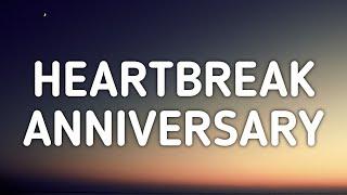 Giveon - Heartbreak Anniversary Lyrics Bruno Mars Sam Smith Dhruv Jamie Miller