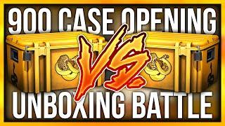 CSGO 900 CASE OPENING BATTLE