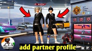 Add Partner Bgmi  BGMI Add Partner New Update  BGMI Friend ko Sath me now